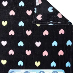 FABINALIV Black & Blue 300 TC Single Bedsheet with 1 Pillow Covers image 5