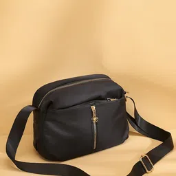 Diva Dale Zip Detail Structured Sling Bag-picture-40