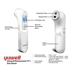 yuwell Infrared Thermometer YT-1 image 2