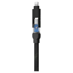 urbn UPC464 Type A to Lightning, Type C, Type C to Lightning, Type C 4 Feet (1.2M) 4-in-1 Cable (Quick Charge Technology, Camo)-picture-29