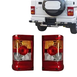 generic Tail Light/Back Light Assembly Compatible For Mahindra Bolero (Right & Left Both Sides) Type 3 image 1