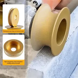 a k diamond AK DIAMOND Marble Molding Blade 30MM Brazing Granite Molding Wheel 20MM Bore Size,Profile Wheel For Marble image 4