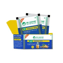 dr vaidya's Dr. Vaidya’s new age ayurveda | Sugar Free Kadha Sips | Boost Immunity | Relief From Cold, Cough, Sore Throat | 30 Sachets-picture-16