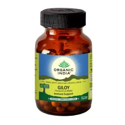 ORGANIC INDIA Giloy Capsules- 60 Veg Capsules-image-93