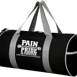 k.s enterprises 20 L Gym Duffel Bag - premium quality sports bag with separate shoe compartment water resistant - Grey-picture-12