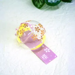 ekhasa Japanese Glass Wind Chimes for Home Decor, Living Room, Garden & Balcony Glass Windchime image 2