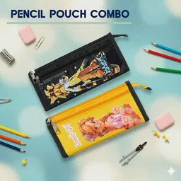 arj product pencil pouch anime and barbie Art Canvas Pencil Box image 2