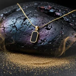 ARZU Elysian Gold Pendant Gold-plated Zircon Stainless Steel Pendant image 5