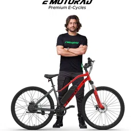 emotorad X2 Red 27.5 inches Single Speed Lithium-ion (Li-ion) Electric Cycle-picture-13