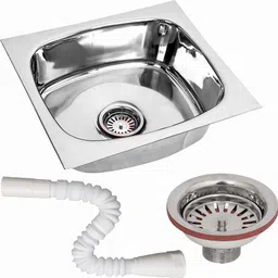 jindall 16x14x08 Kitchen Sink Single Bowl 16 inch Mirror Polish 202 Stainless Steel Sink 16x14x08 Kitchen Sink Single Bowl 16 inch Mirror Polish 304 Stainless Steel Sink Vessel Sink-picture-11