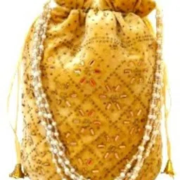 Women Beige Potli-image-36