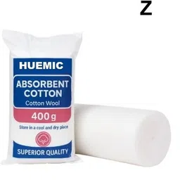huemic 400GR Pure Absorbent Cotton Roll for Baby Care 20 Gauze Medical Dressing-picture-13