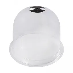 MYADDICTION 6xGarden Bell Cloche Dome Plant Protection Cover for Greenhouse Garden Outdoor Basic image 1