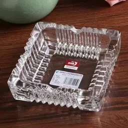 white wings Decorative Crystal Glass Square Shape Ashtray, Cigar & Cigarette Glass Ash Tray Clear Glass Ashtray-picture-25