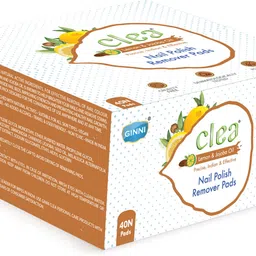 clea Lemon and Jojoba Oil Nail Polish Remover Pads (Pack of 4) image 5