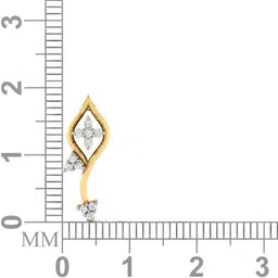 avsar AVP429A 18kt Yellow Gold Pendant image 3