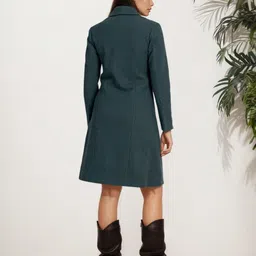 mast & harbour Polyester Solid Coat For Women image 4