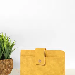 Women Yellow Pouch Potli-image-19