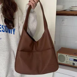 liziqi Brown Women Tote Trendy korean Bags for women TOTE BAGS-picture-25