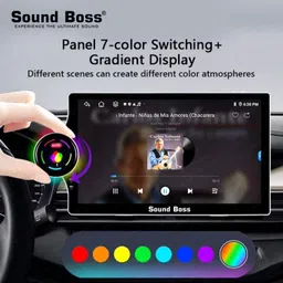 sound boss Androidify 4th Gen 10.1 Inch Diamond Qled Side Knob (2GB/32GB) Android Car Stereo image 5