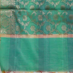 meena bazaar Unstitched Art Silk Salwar Suit Material Solid image 3