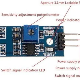 dhruv-pro 2-Pic Reflection IR Obstacle Avoidance Sensor Module infrared sensor Reflect IR Sensor Electronic Components Electronic Hobby Kit image 4