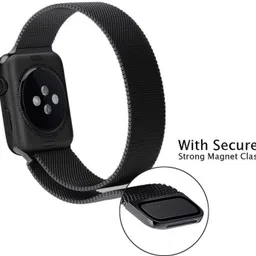 Sendrata Stainless Steel Mesh Milanese Loop Strap with Adjustable Magnetic Closure 44 mm Metal Watch Strap image 3