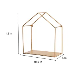 Iron Hut Home Wall Shelf By Home Sparkle image 2