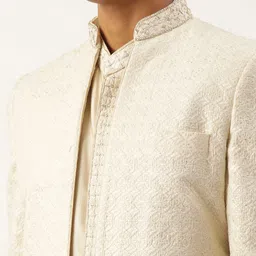 TheEthnic.Co Embroidered Sherwani Set image 2