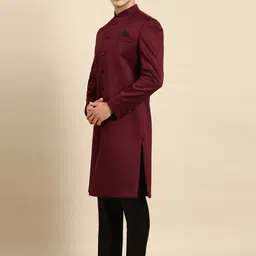 TheEthnic.Co Long Sleeves Sherwani Set image 5