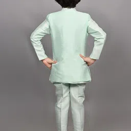 ahhaaaa Boys 3-Piece Indo-Western Sherwani image 3