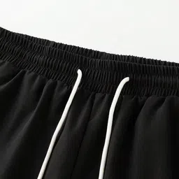 torontocn Solid Men Black Cargo Shorts image 2