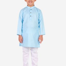 Pro-Ethic STYLE DEVELOPER Boys Blue Kurta with Churidar-picture-22