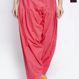 GRACIT Women Pack of 2 Pure Cotton Loose-Fit Salwars-image-86