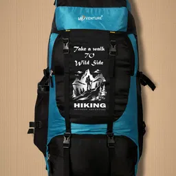 vb venture 55 L Backpack Durable Multi-Day Hiking Backpack: Lightweight, Comfortable T-Blue-picture-12
