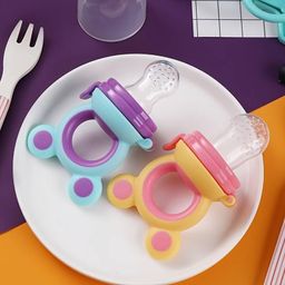dhochak Rabbit Shape Cute Safe Self Feeding Nipple For Infant Toddler(Pack of 2) Feeder-picture-4