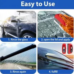 boardcab Car Glass Oil Film Removal Cleaner, Powerful Windshield Cleaner Liquid Vehicle Glass Cleaner image 4