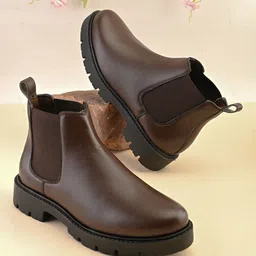 ariwa Men’s Indoor Outdoor Boots | Everyday Comfort Slip-On Boots Boots For Men-picture-33