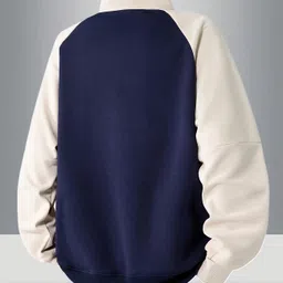 the modern soul Men Full Sleeve Color Block Sweatshirt image 2