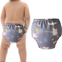 bembika Baby Training Pant with 6 Layers of Cotton Padding for DryFeel Baby Reusable-picture-12