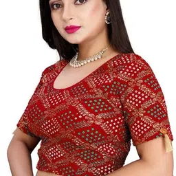 naman textile Round Neck Women Blouse-picture-11