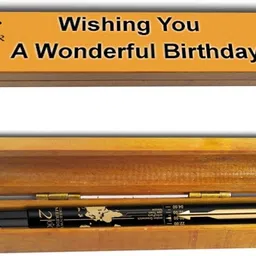 parker Vector Time Check Roller Ball Pen with Wooden Pen Box Roller Ball Pen image 3