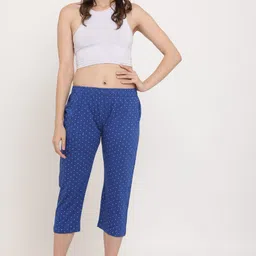 ddaspration Women Blue Capri image 2