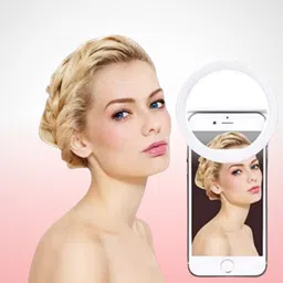 PARADISEECOM Cloud Engineer Selfie Ring Light – 3 Brightness Levels Flash image 1