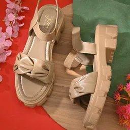 jm looks Women Wedges Sandal image 2