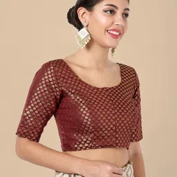 kashikala Round Neck Women Blouse image 3