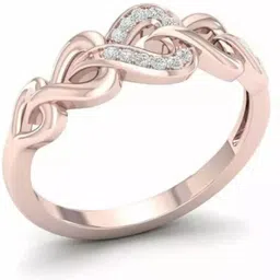 siddheshwar Sterling Silver Diamond Sterling Silver Plated Ring image 2