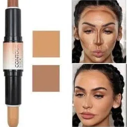 love kart EASY-TO-BLEND 2in1 Highlighter And Contour Stick Highlighter (100%Original) Concealer image 2