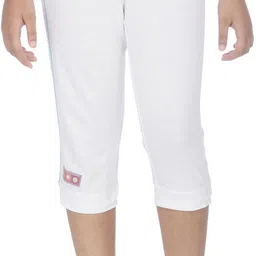 ocean race Fashion Women White Capri-picture-12