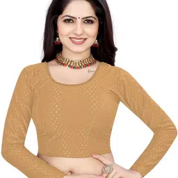 lambodar textiles Round Neck Women Blouse image 2